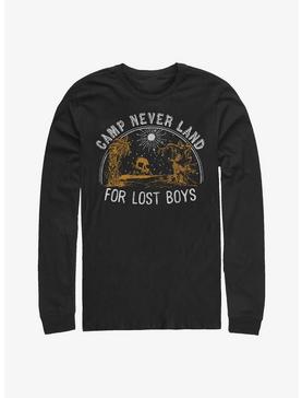 Plus Size Disney Peter Pan Camp Never Land For Lost Boys Long-Sleeve T-Shirt, , hi-res
