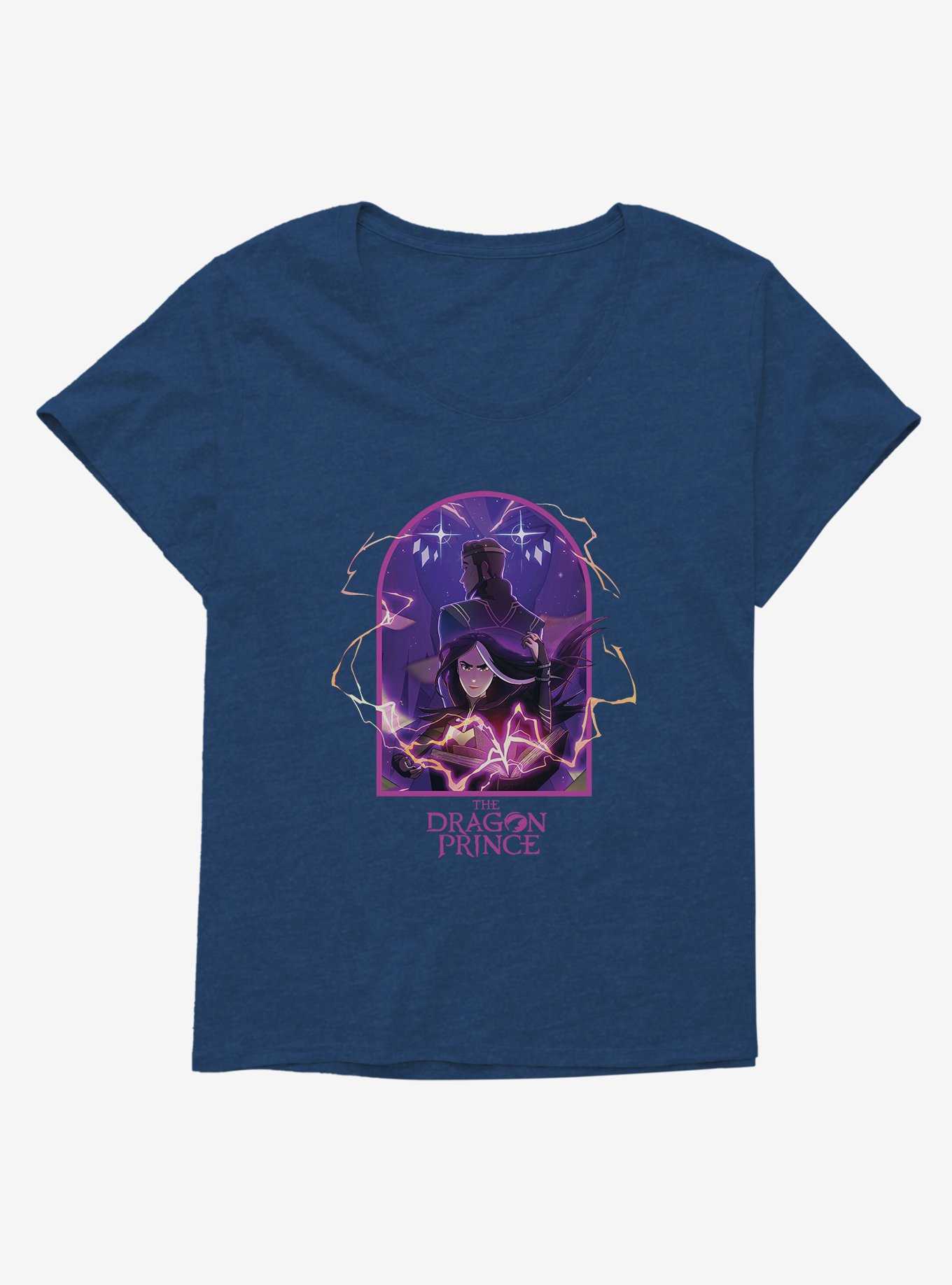 The Dragon Prince Claudia And Viren Girls T-Shirt Plus Size, , hi-res