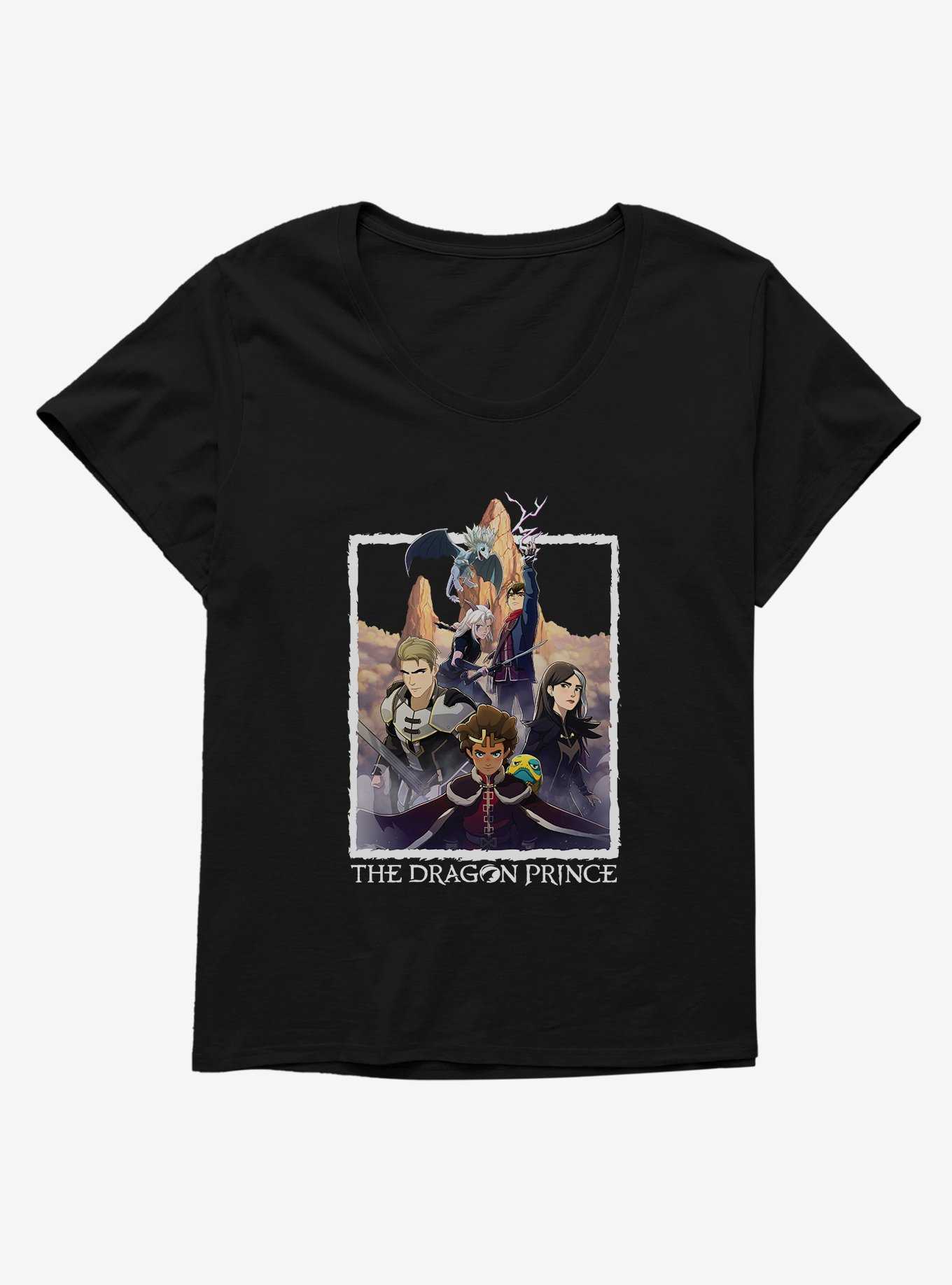 The Dragon Prince TV Poster Girls T-Shirt Plus Size, , hi-res