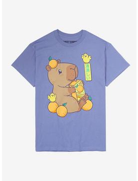 Capybara Orange Juice T-Shirt, , hi-res
