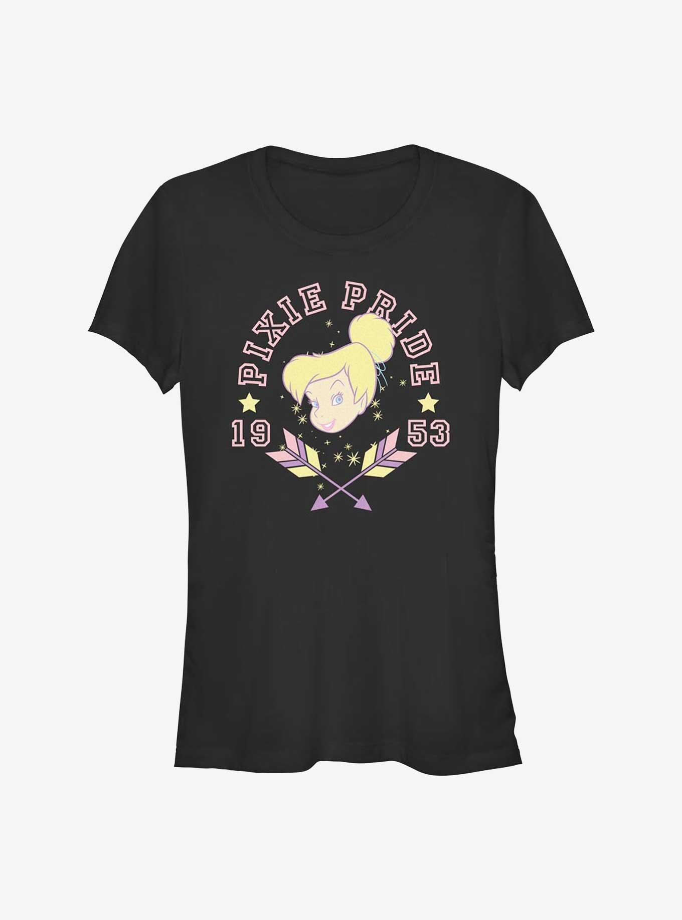 Disney Peter Pan Pixie Pride1953 Girls T-Shirt, BLACK, hi-res