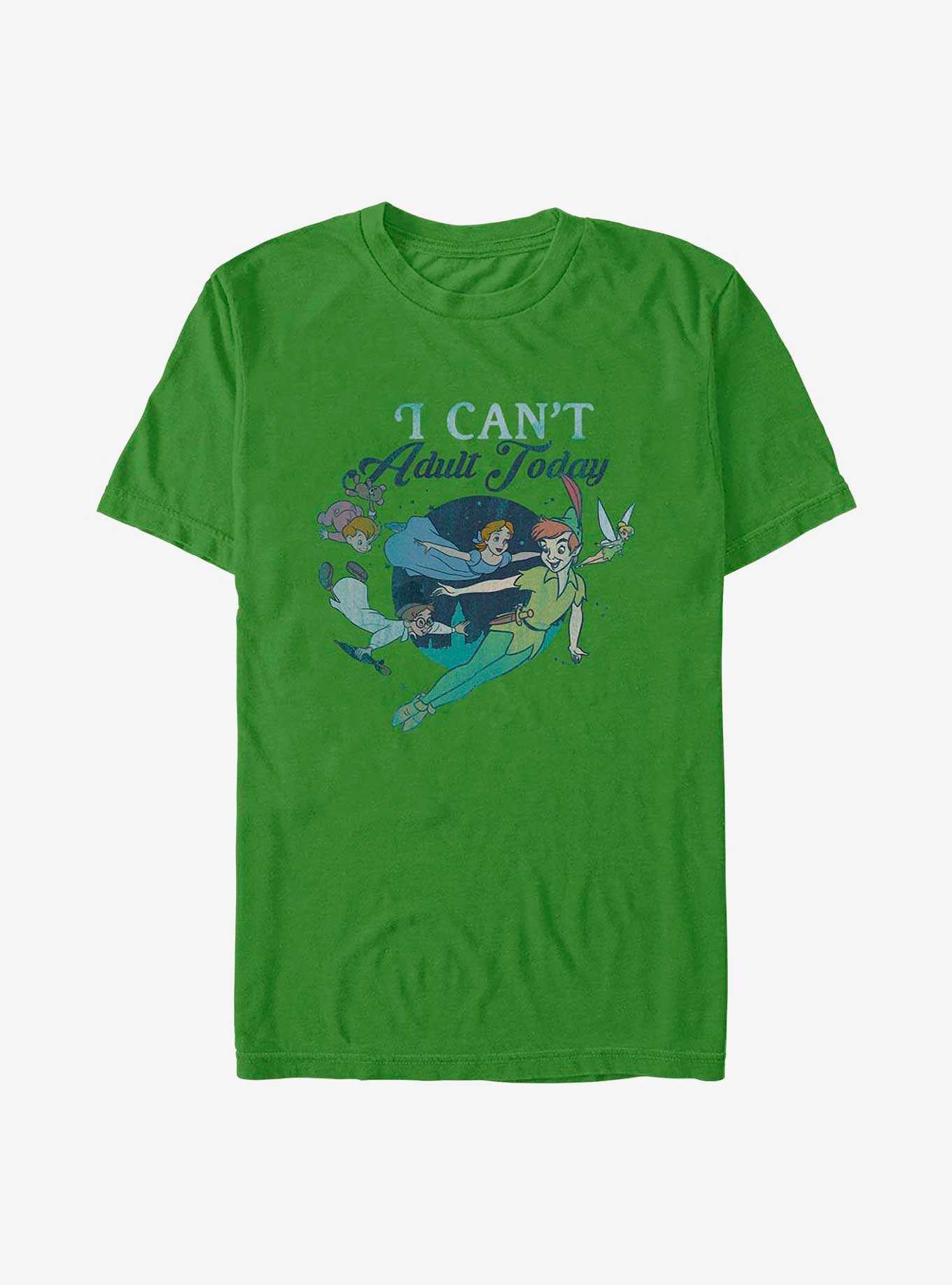 Disney Peter Pan Can't Adult T-Shirt, , hi-res