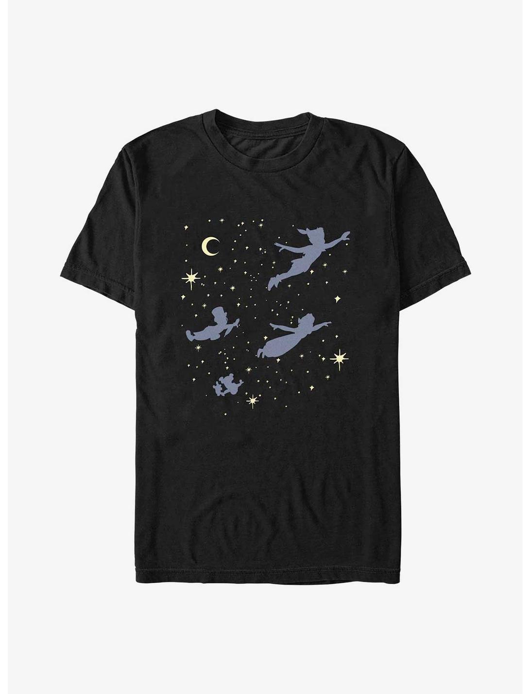 Disney Peter Pan Fly Away Celestial T-Shirt, BLACK, hi-res