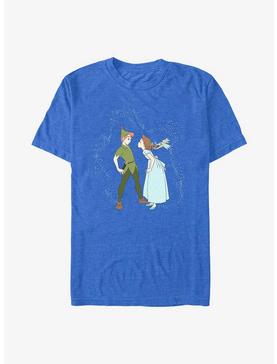 Plus Size Disney Peter Pan Peter & Wendy Kiss T-Shirt, , hi-res