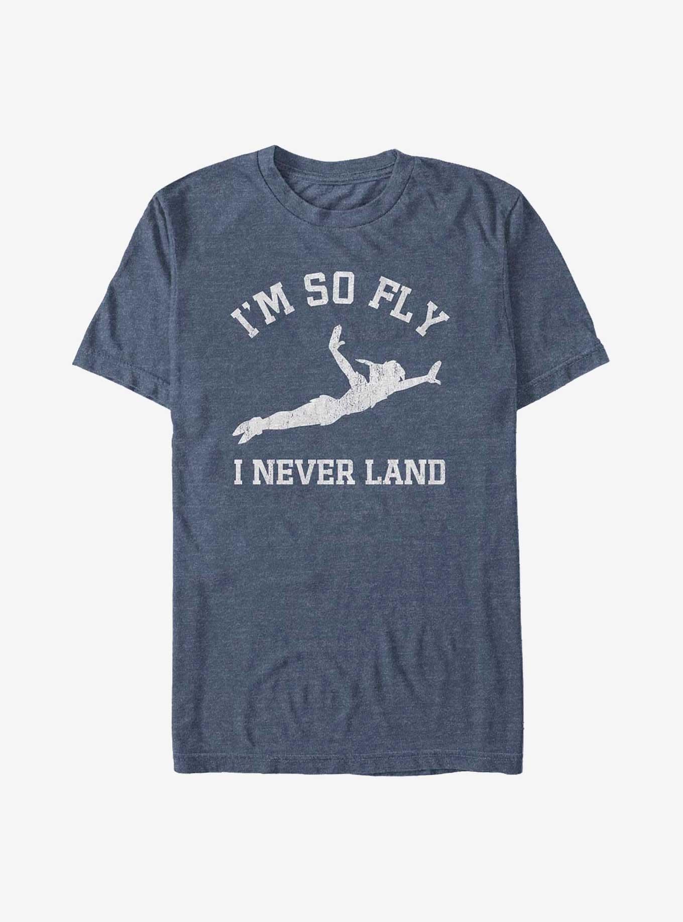 Disney Peter Pan Super Fly T-Shirt, NAVY HTR, hi-res