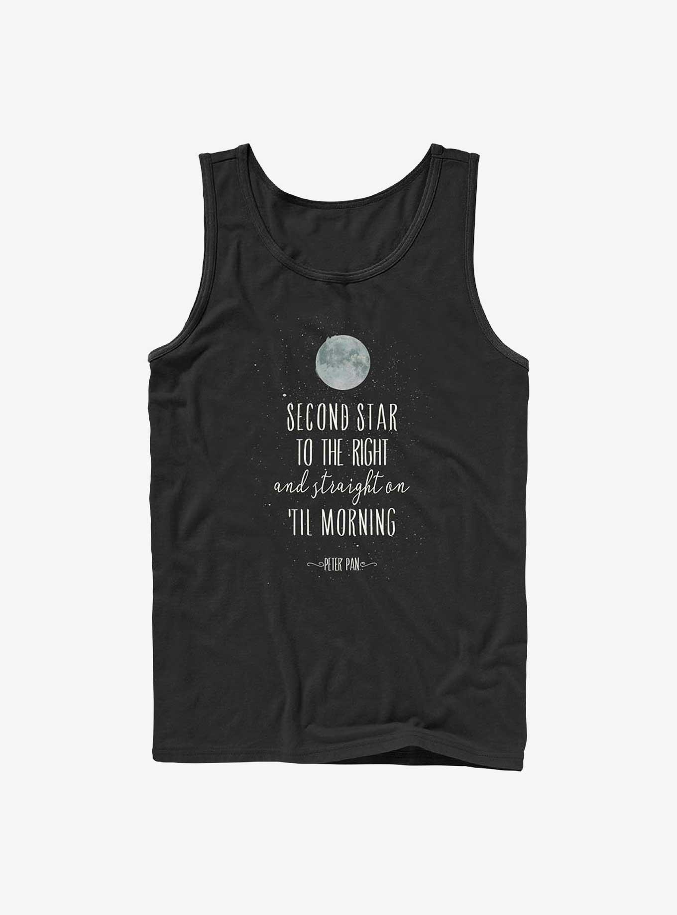 Disney Peter Pan Straight 'Til Morning Tank, BLACK, hi-res
