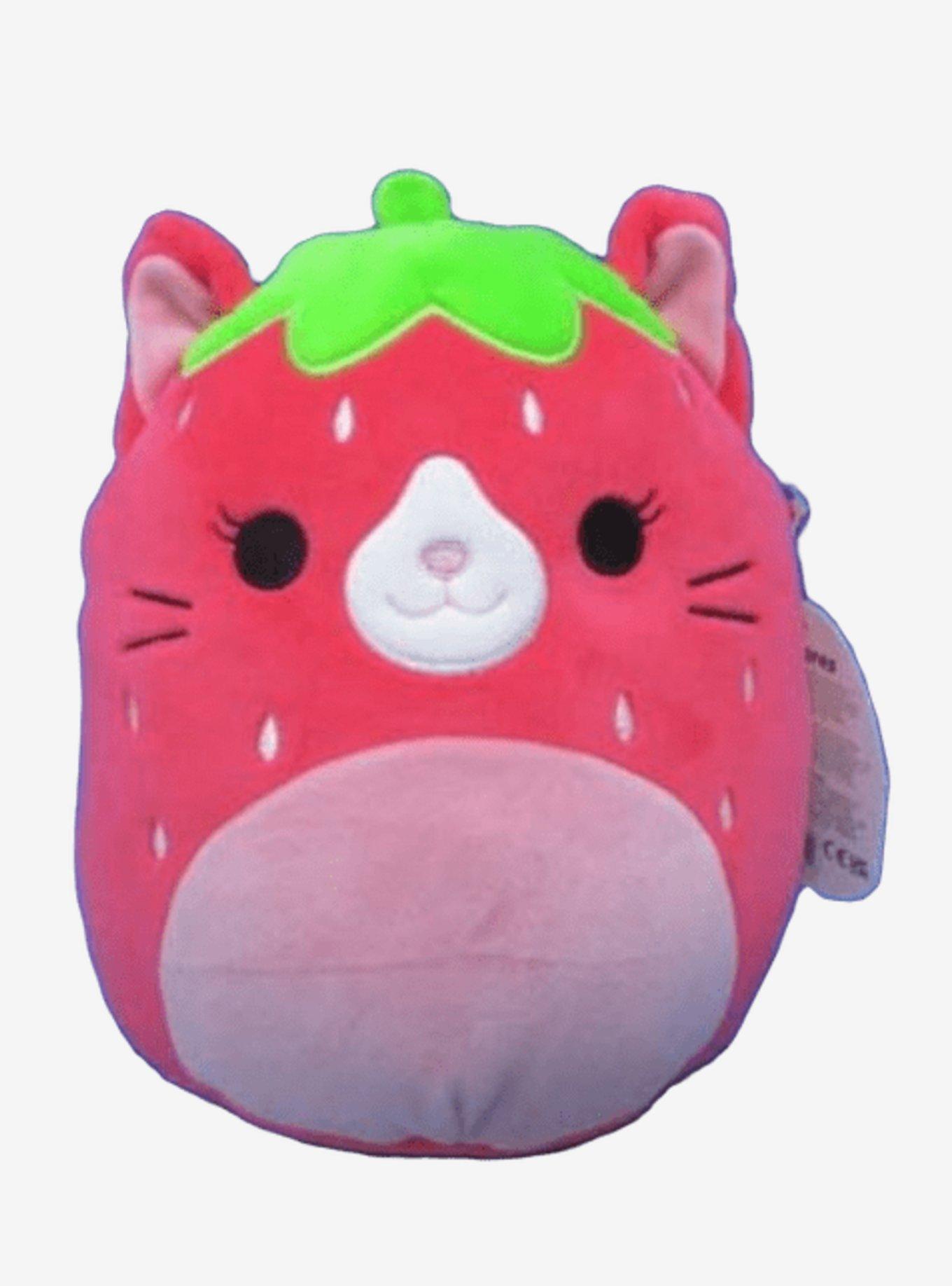 Squishmallows Olma The Strawbery Cat Plush, , hi-res