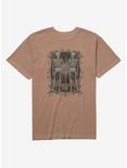 Brown Skeleton Duo Boyfriend Fit Girls T-Shirt, MULTI, hi-res
