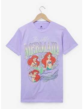 Disney The Little Mermaid Retro Ariel Multi-Portrait Women's T-Shirt - BoxLunch Exclusive, , hi-res