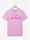 Barbie The Movie Barbie Logo Women’s T-Shirt - BoxLunch Exclusive, PINK, hi-res