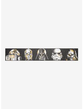 Star Wars Black & Gold Character Wall Art, , hi-res
