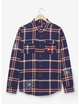 Marvel Spider-Man Web Flannel - BoxLunch Exclusive, , hi-res