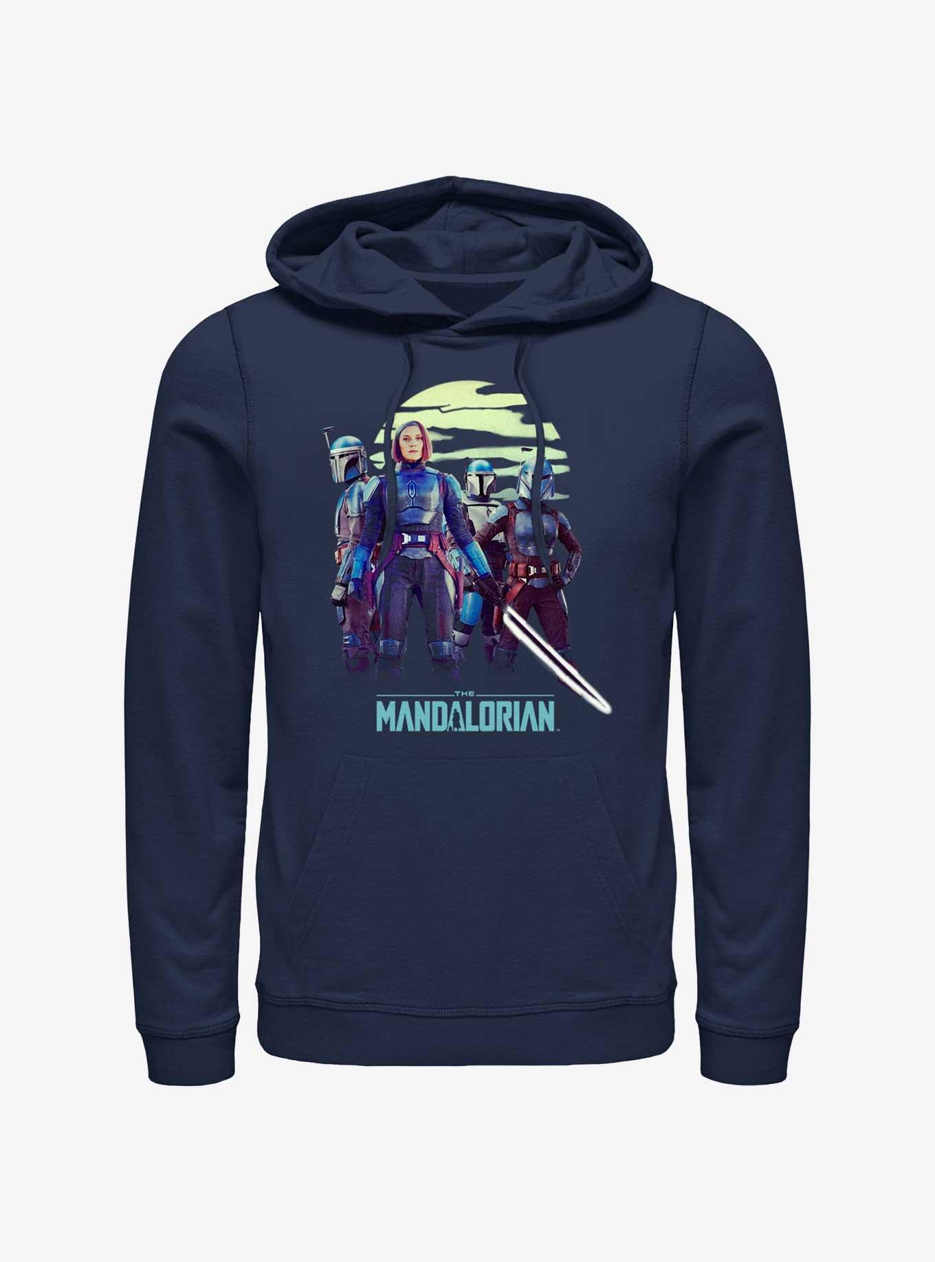 Star Wars The Mandalorian Bo-Katan Reigns Again Hoodie Hot Topic Web Exclusive, , hi-res