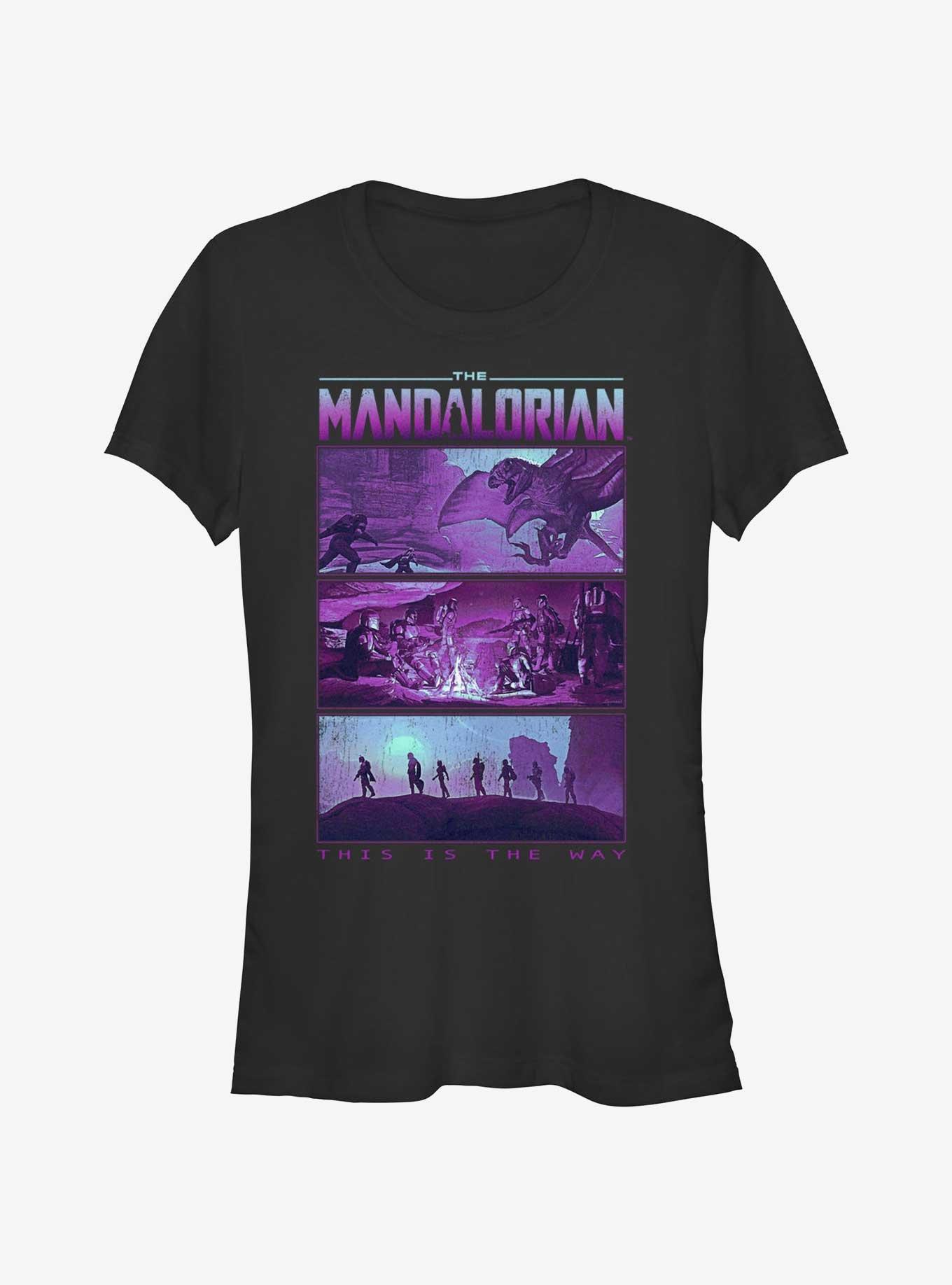 Star Wars The Mandalorian Rescue of the Foundling Girls T-Shirt, , hi-res
