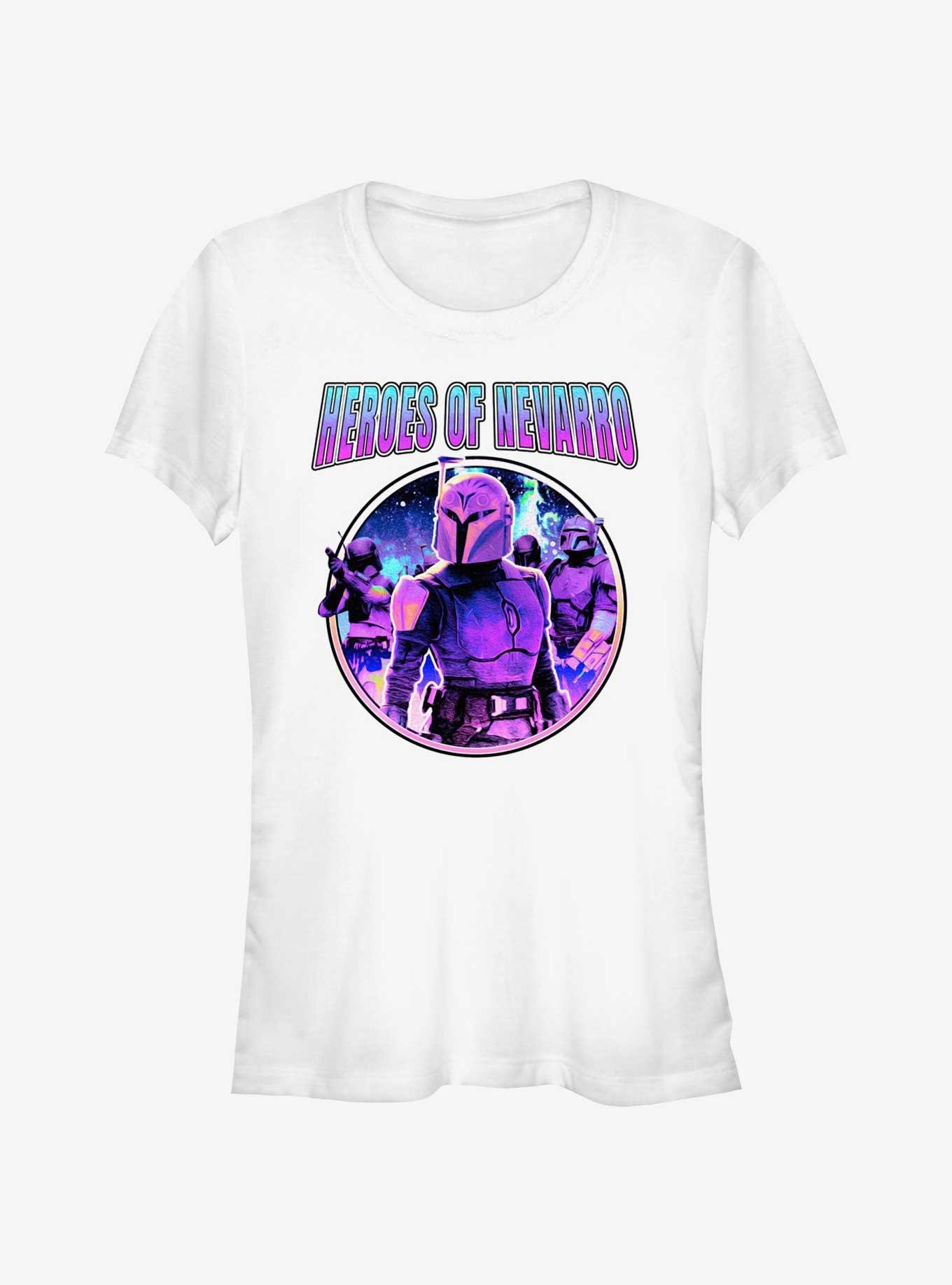 Star Wars The Mandalorian Heroes of Nevarro Girls T-Shirt
