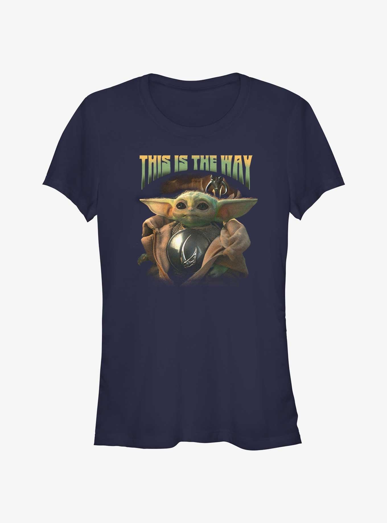Star Wars The Mandalorian Grogu Clan of Two Girls T-Shirt Hot Topic Web Exclusive