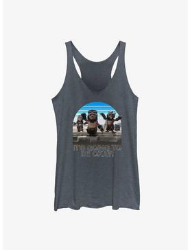 Plus Size Star Wars The Mandalorian Anzellans Say It's Going To Be Okay Girls Tank, , hi-res