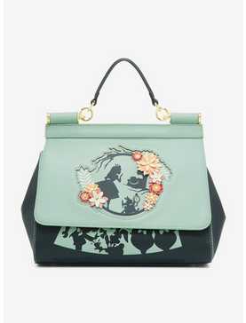 Loungefly Disney Alice in Wonderland Floral Silhouette Portrait Handbag - BoxLunch Exclusive, , hi-res