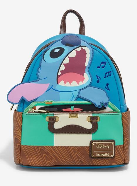 Loungefly Disney Lilo & Stitch Record Player Stitch Mini Backpack - BoxLunch Exclusive | BoxLunch
