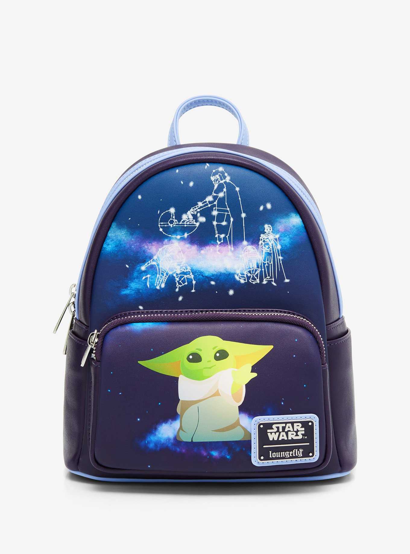 Loungefly Star Wars The Mandalorian Grogu Constellations Mini Backpack - BoxLunch Exclusive, , hi-res
