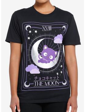 Plus Size Chococat Moon Tarot Boyfriend Fit Girls T-Shirt, , hi-res