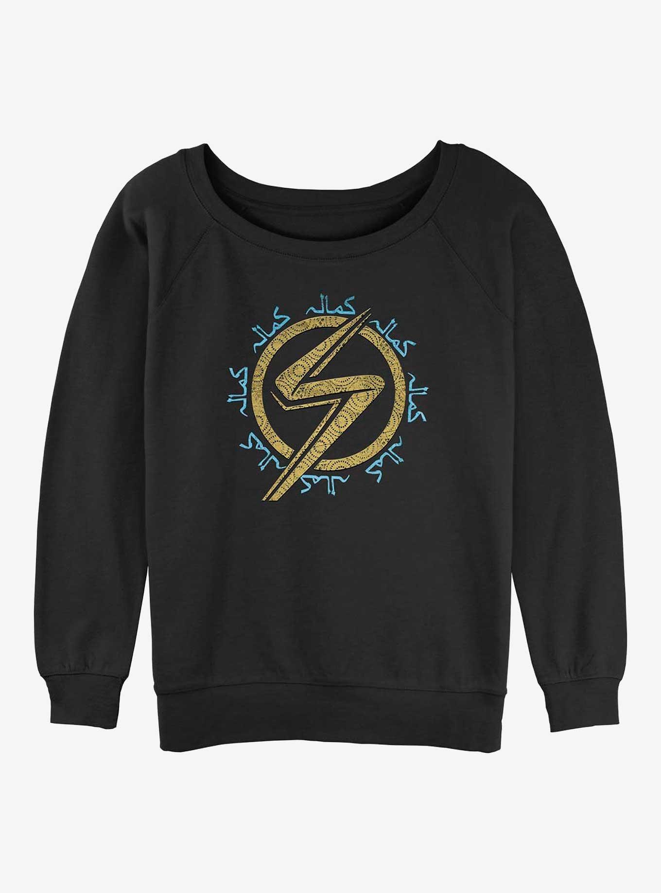 Marvel Ms. Marvel Icon Womens Slouchy Sweatshirt, , hi-res