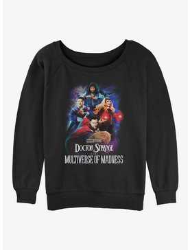Marvel Doctor Strange in the Multiverse of Madness Poster Group Womens Slouchy Sweatshirt, , hi-res