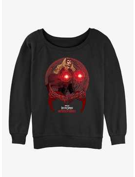 Marvel Doctor Strange in the Multiverse of Madness Scarlet Spell Womens Slouchy Sweatshirt, , hi-res