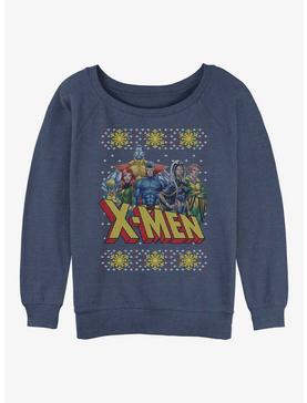 Marvel X-Men Hero Group Womens Slouchy Sweatshirt, , hi-res