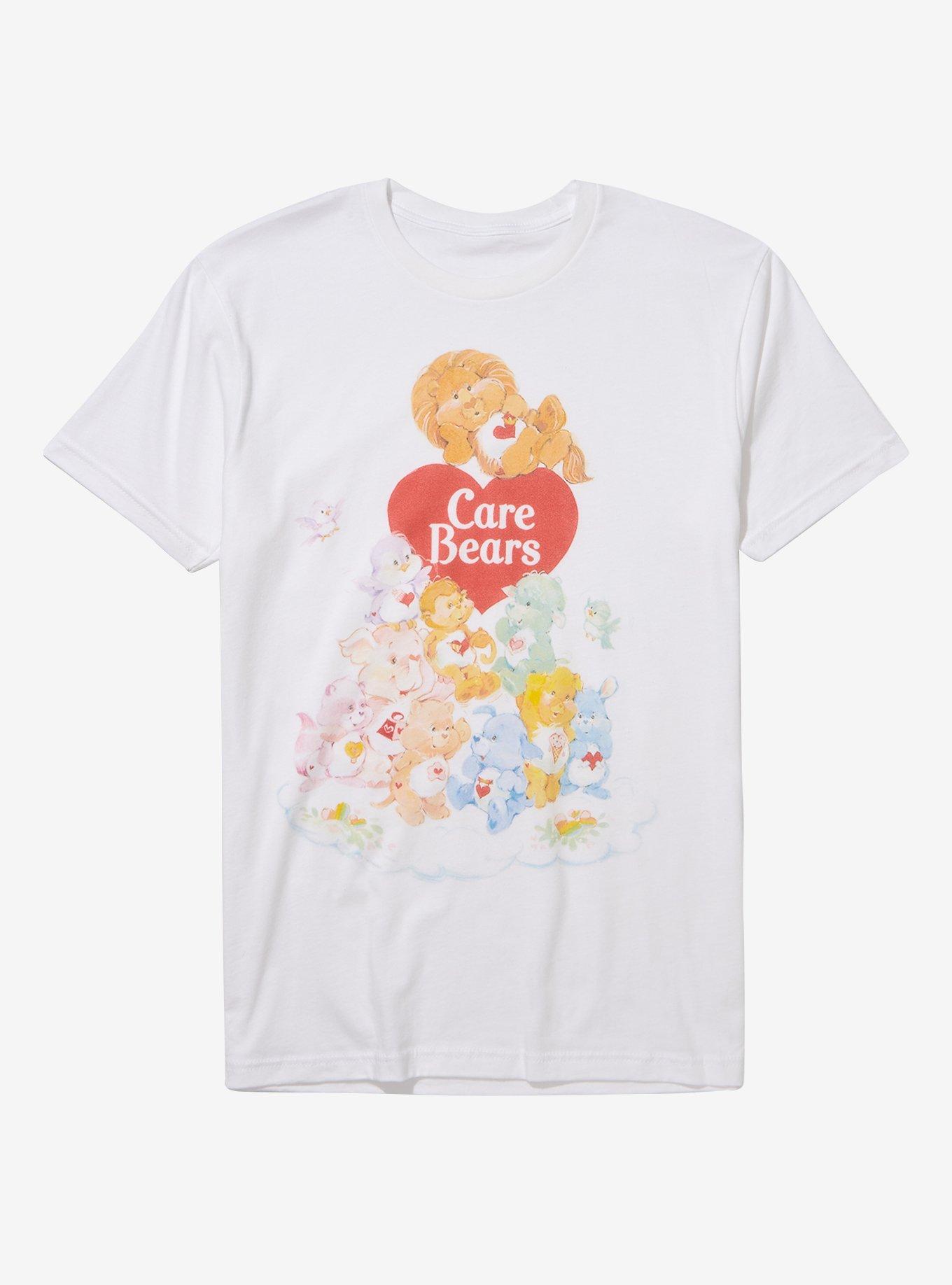 Care Bears Cousin Pastel Vintage Boyfriend Fit Girls T-Shirt, MULTI, hi-res