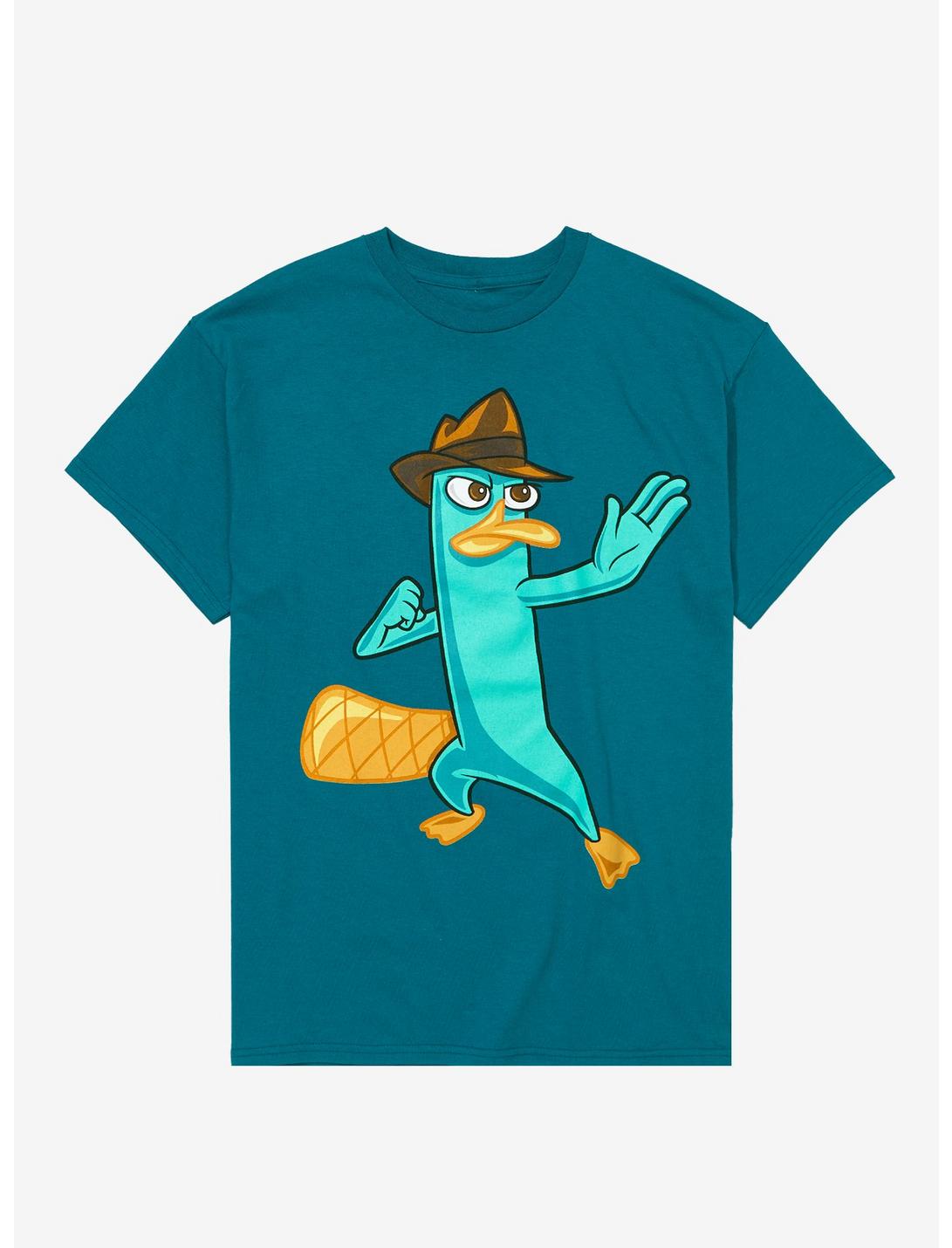 Phineas And Ferb Perry The Platypus Boyfriend Fit Girls T-Shirt, MULTI, hi-res
