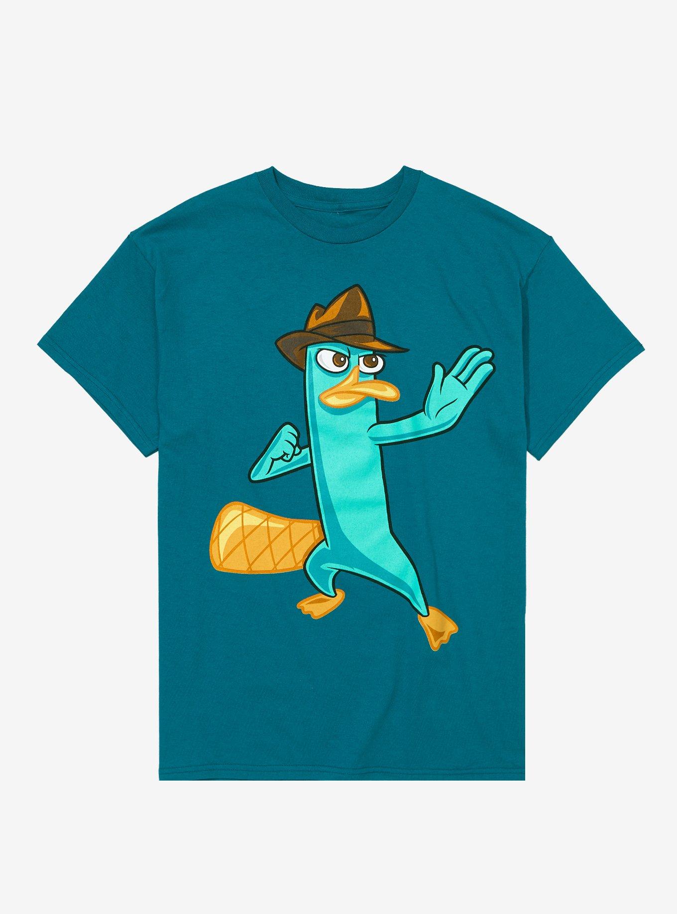 Phineas And Ferb Perry The Platypus Boyfriend Fit Girls T-Shirt, MULTI, hi-res