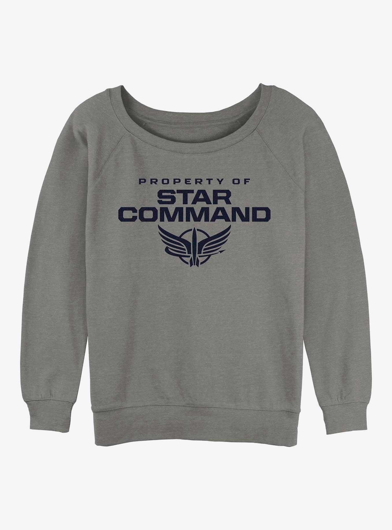 Disney Pixar Lightyear Property of Star Command Womens Slouchy Sweatshirt, , hi-res