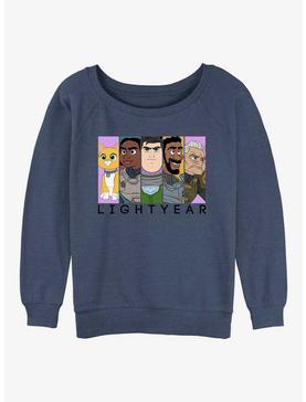 Disney Pixar Lightyear Space Heroes Womens Slouchy Sweatshirt, , hi-res