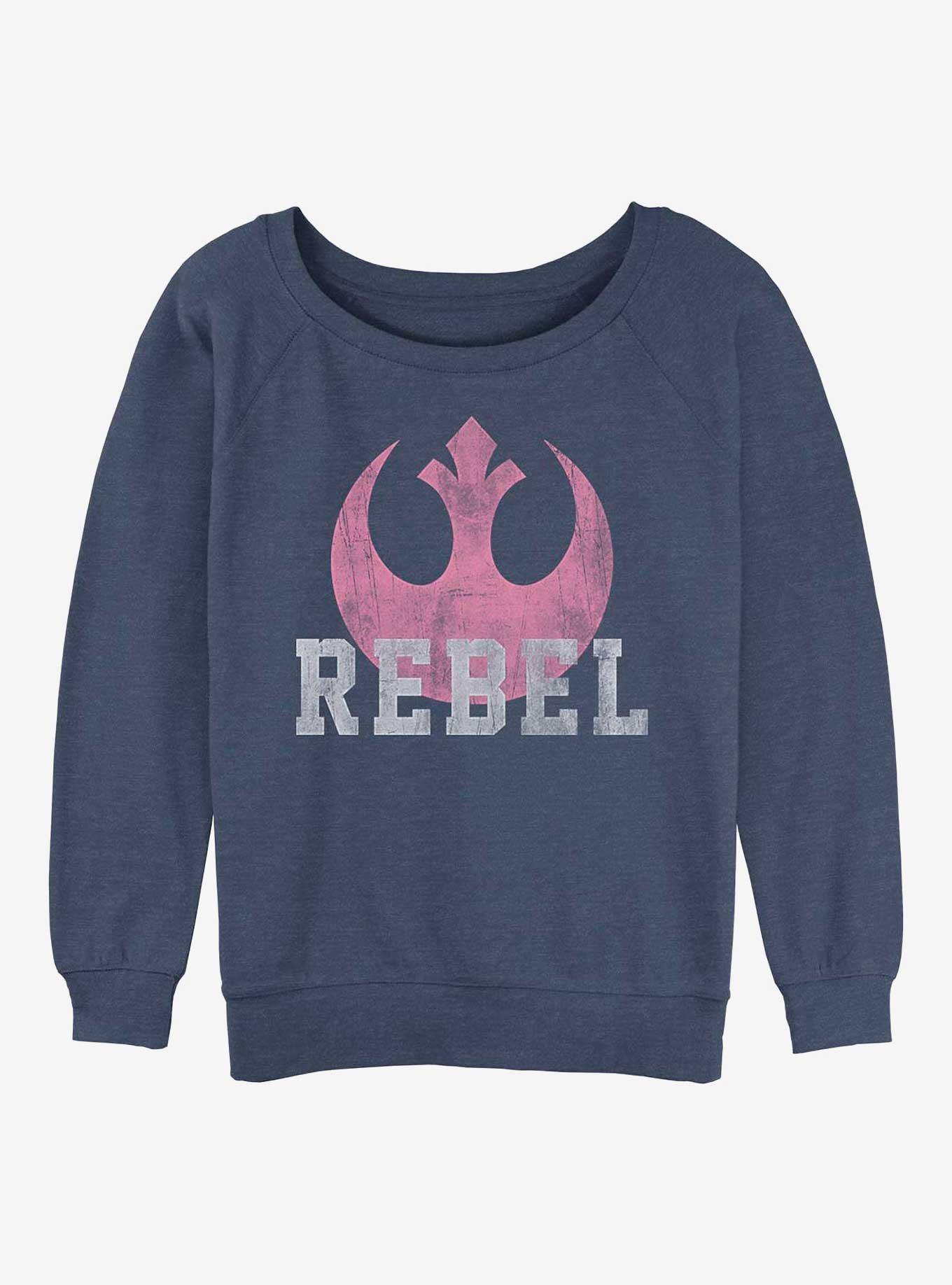 Star Wars: The Force Awakens Rebel Icon Womens Slouchy Sweatshirt, , hi-res