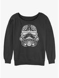 Star Wars Sugar Skull Troop Womens Slouchy Sweatshirt, CHAR HTR, hi-res