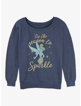 Disney Tinker Bell Sparkle Season Womens Slouchy Sweatshirt, , hi-res