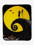 The Nightmare Before Christmas Spiral Hill Throw Blanket, , hi-res