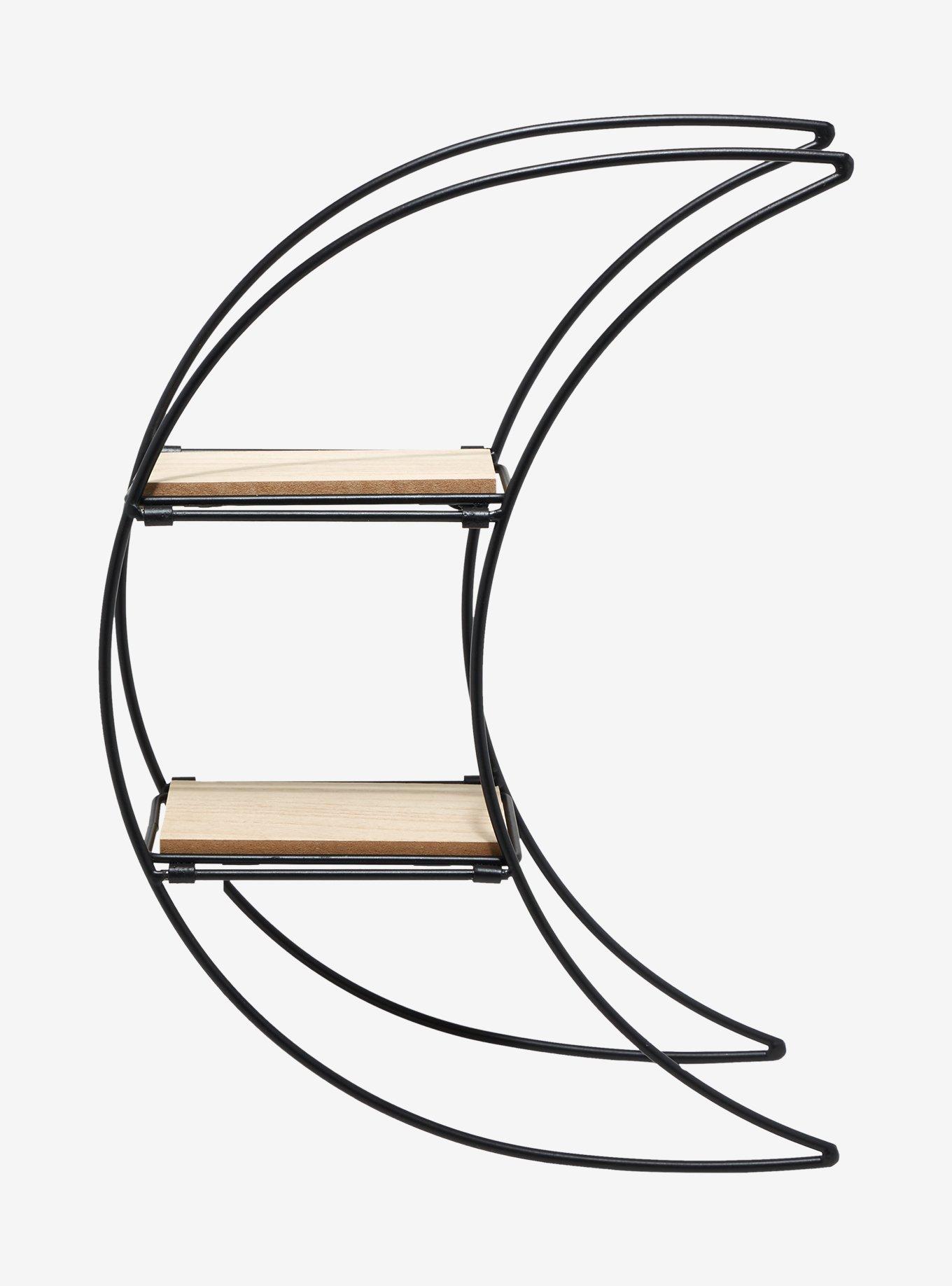 Crescent Moon Folding Wall Shelf, , hi-res