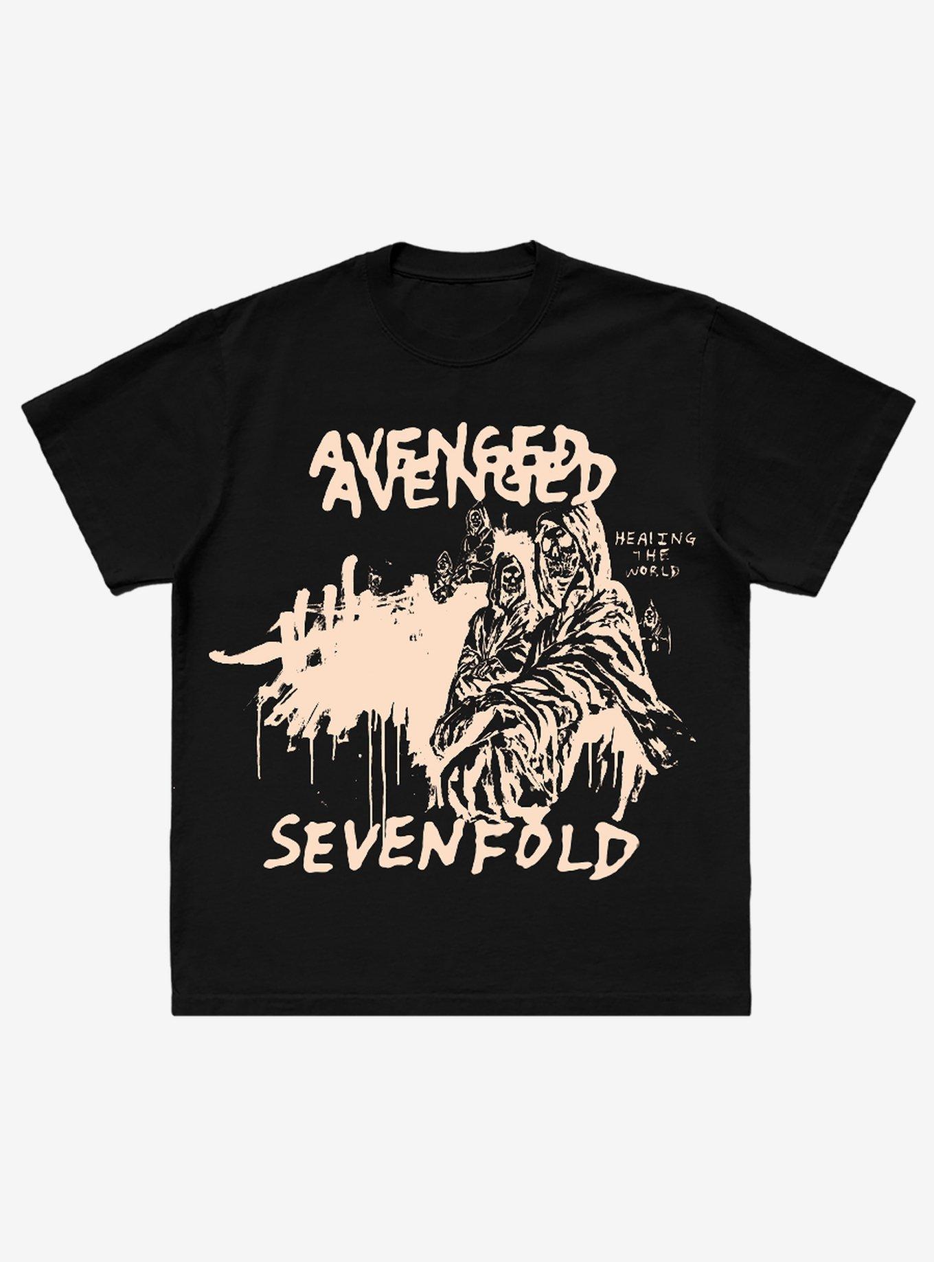 fordelagtige hjælp bagage Avenged Sevenfold Life Is But A Dream Healing The World T-Shirt | Hot Topic