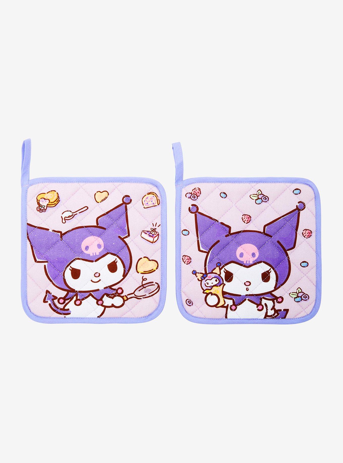 Kuromi Sweets Pot Holder Set, , hi-res