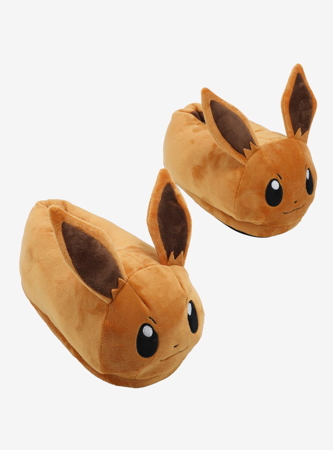 Pokemon Eevee Plush Slippers Hot Topic