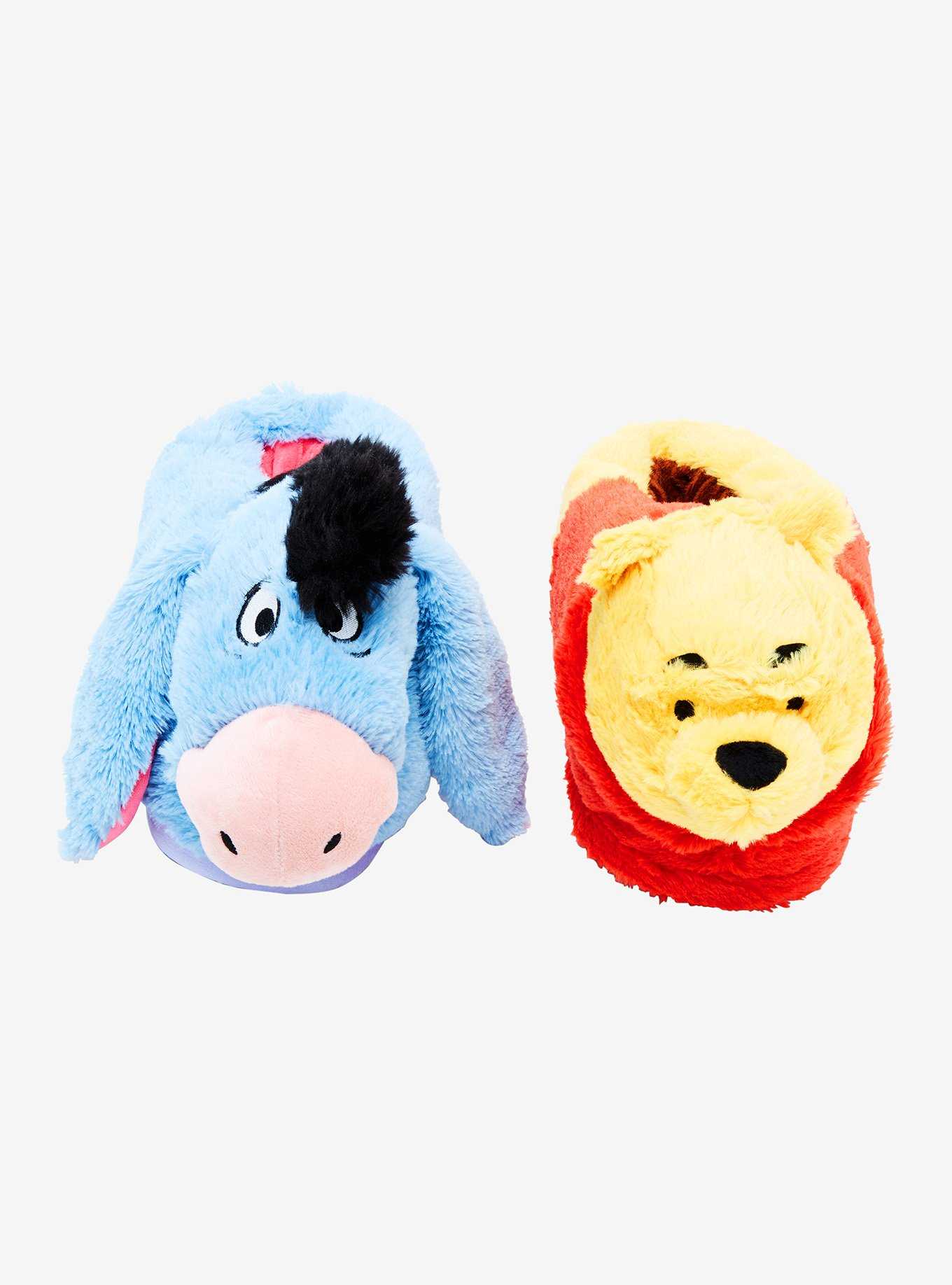 Disney Winnie The Pooh Mismatch Plush Slippers