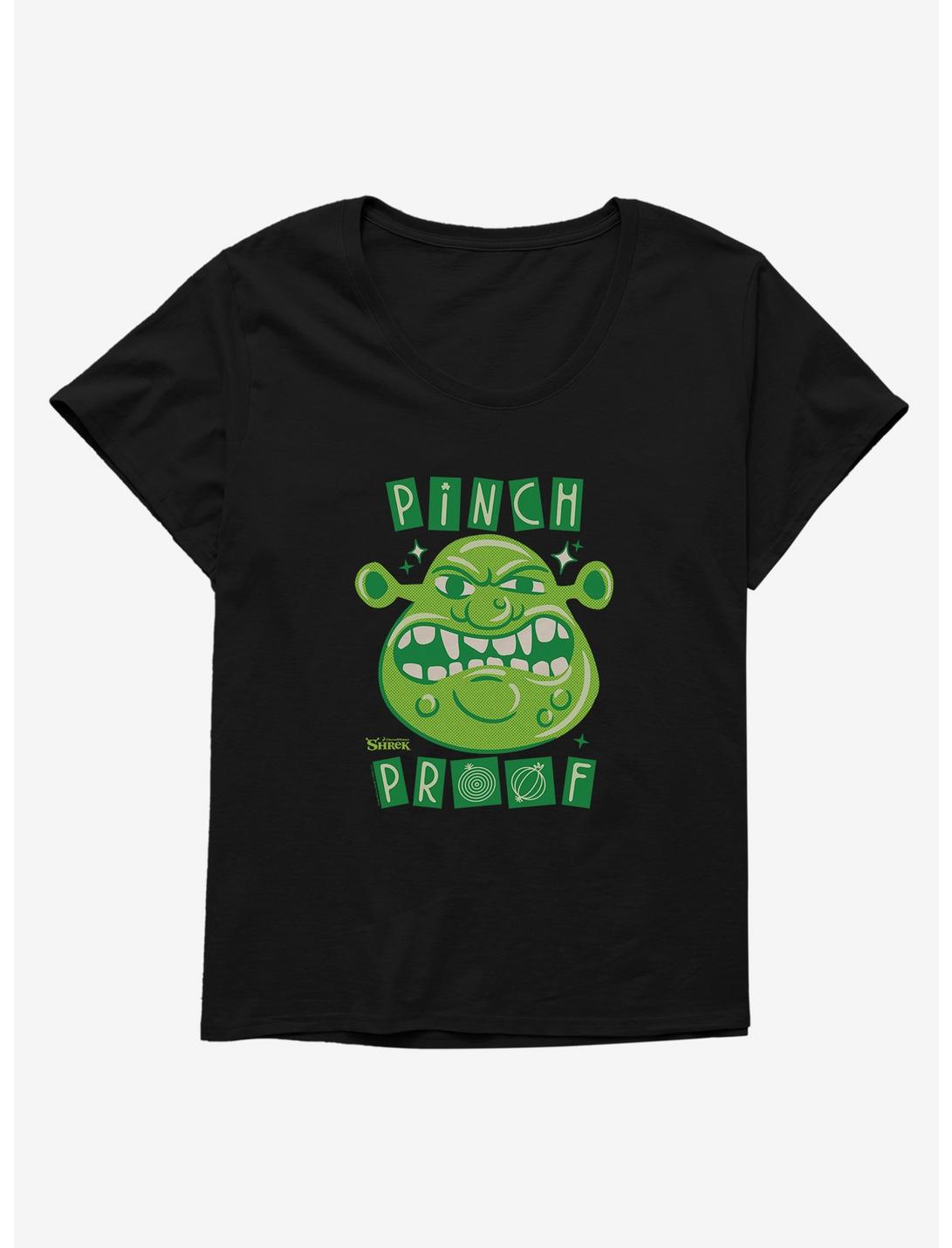 Shrek Pinch Proof Womens T-Shirt Plus Size, BLACK, hi-res