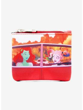 DC Comics Harley Quinn & Poison Ivy Driving Portrait Coin Purse - BoxLunch Exclusive, , hi-res