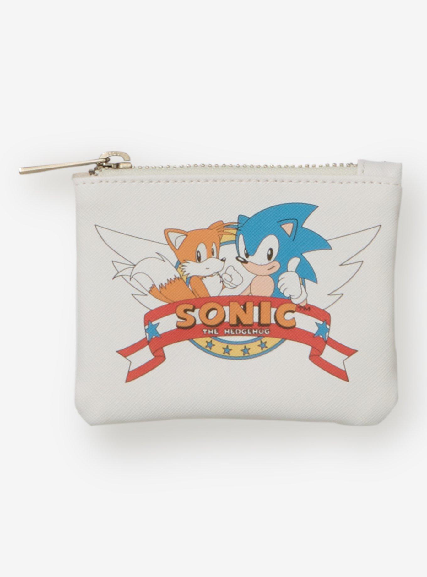 Sonic the Hedgehog Tails & Sonic Portrait Coin Purse - BoxLunch Exclusive, , hi-res
