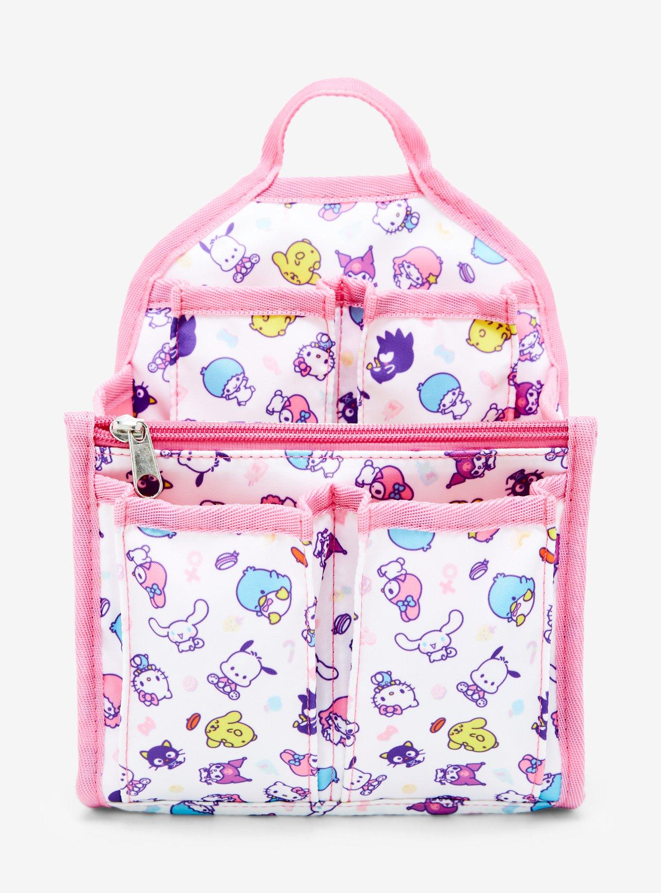 Loungefly Sanrio Hello Kitty Kawaii Allover Print Crossbody  Satchel Handbag Purse : Clothing, Shoes & Jewelry