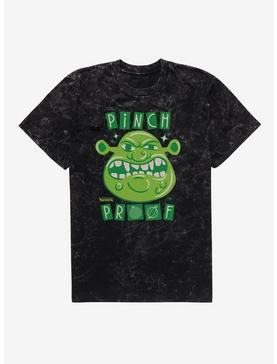 Plus Size Shrek Pinch Proof Mineral Wash T-Shirt, , hi-res