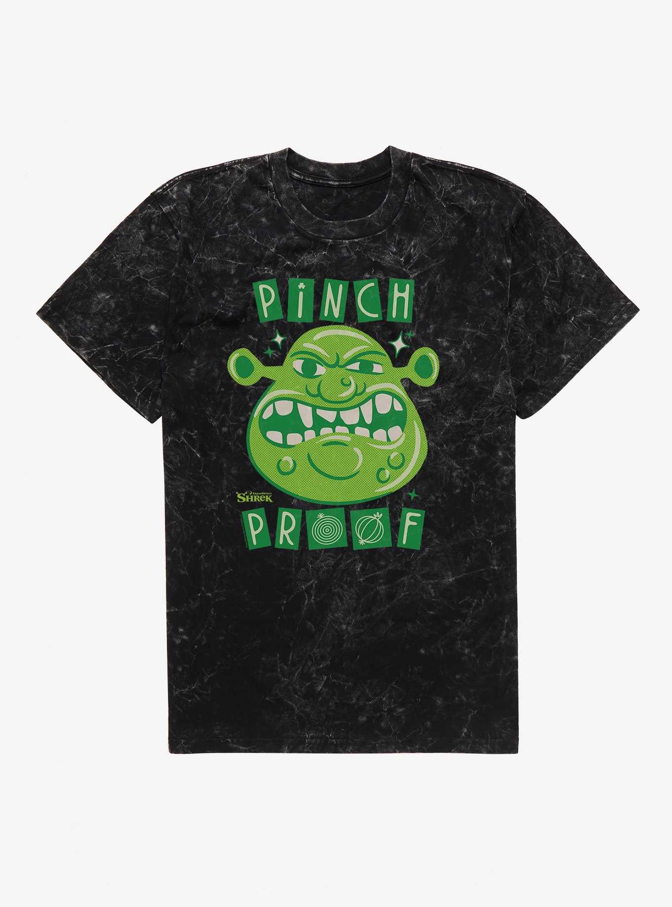 Shrek Pinch Proof Mineral Wash T-Shirt, , hi-res