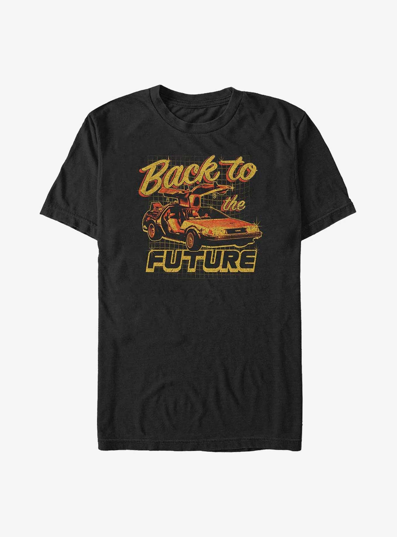 Back to the Future Race Back Big & Tall T-Shirt, BLACK, hi-res